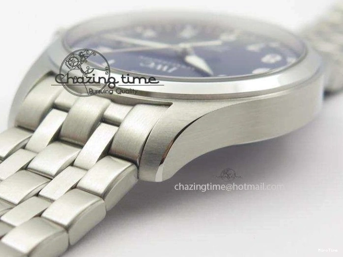 MIROTIME 0314 Durable Mark XVIII Le Petit Prince IW327004 SS Mk Maker Best Edition Blue Dial On SS Bracelet A 7297